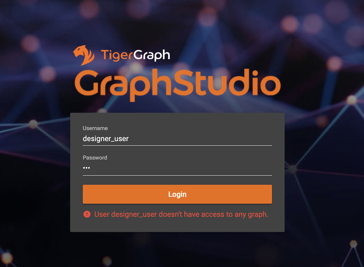 no accessible graphs