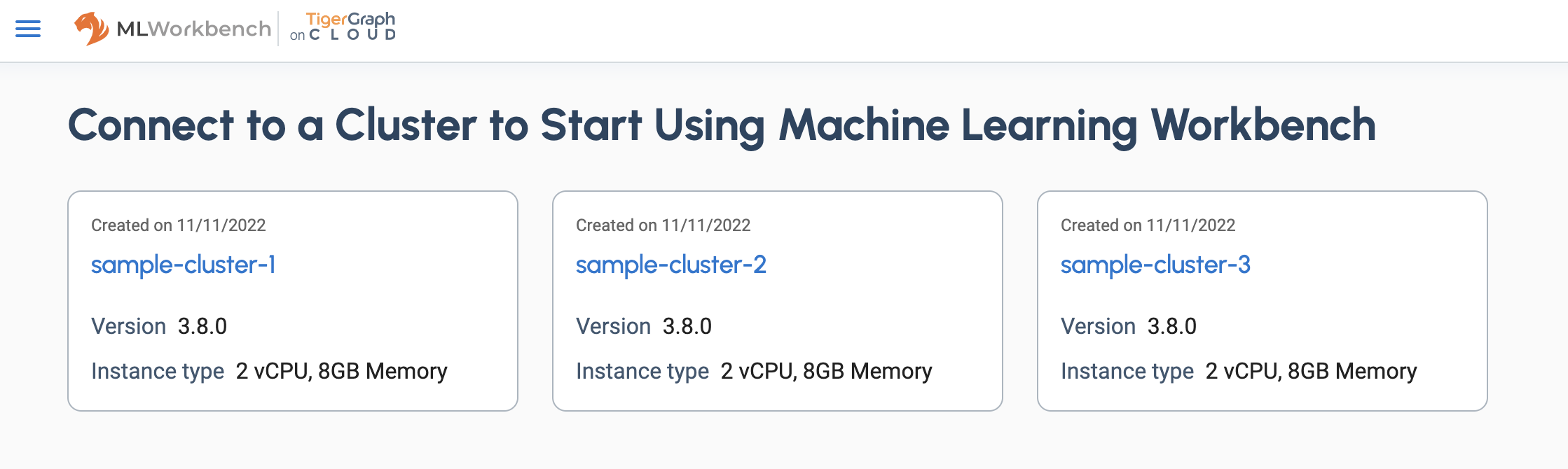 mlwb connect to cluster