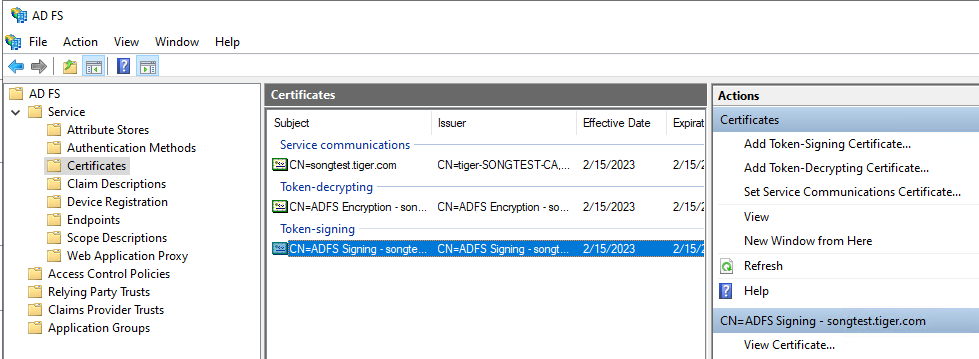 adfs sso step 4